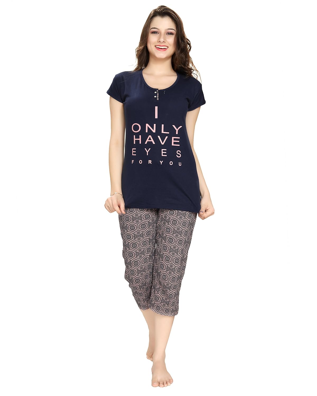 av2 women's cotton night dress