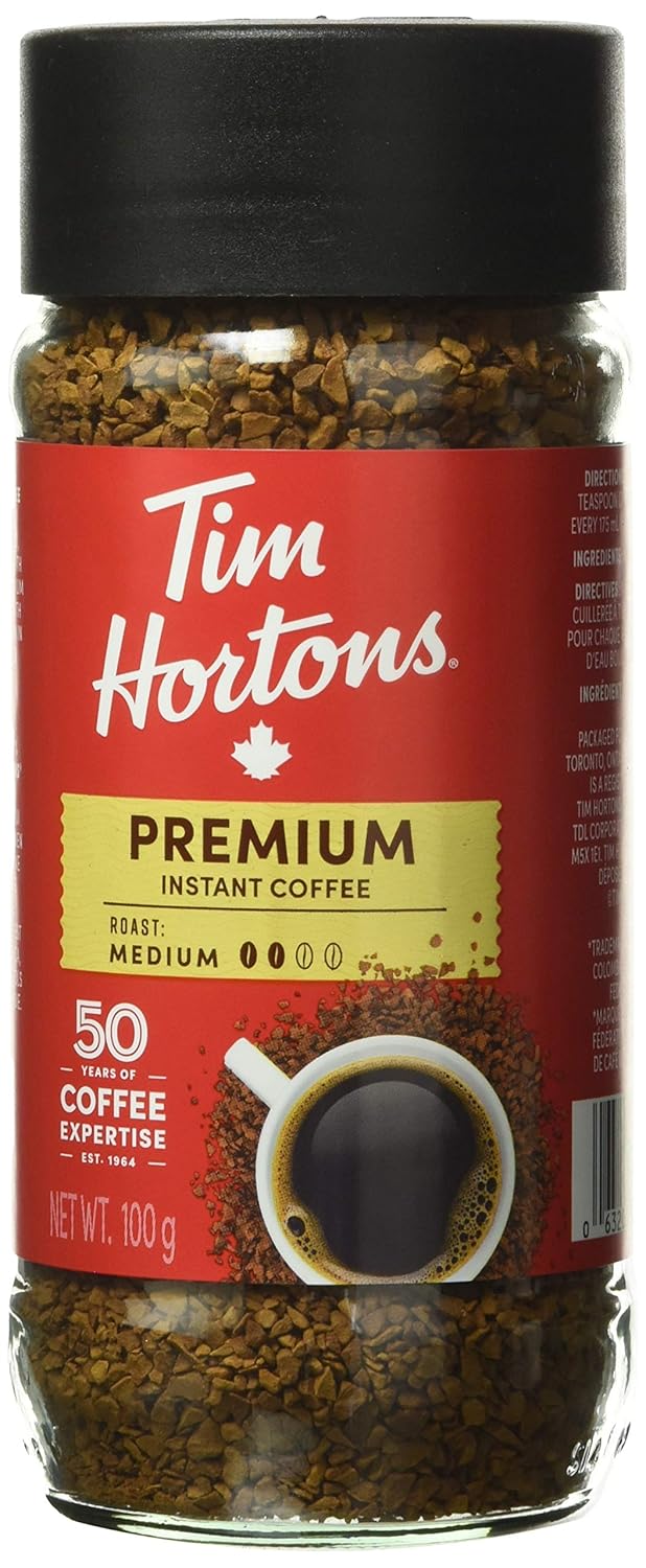 Tim Hortons Premium Instant Coffee (Medium) Grocery