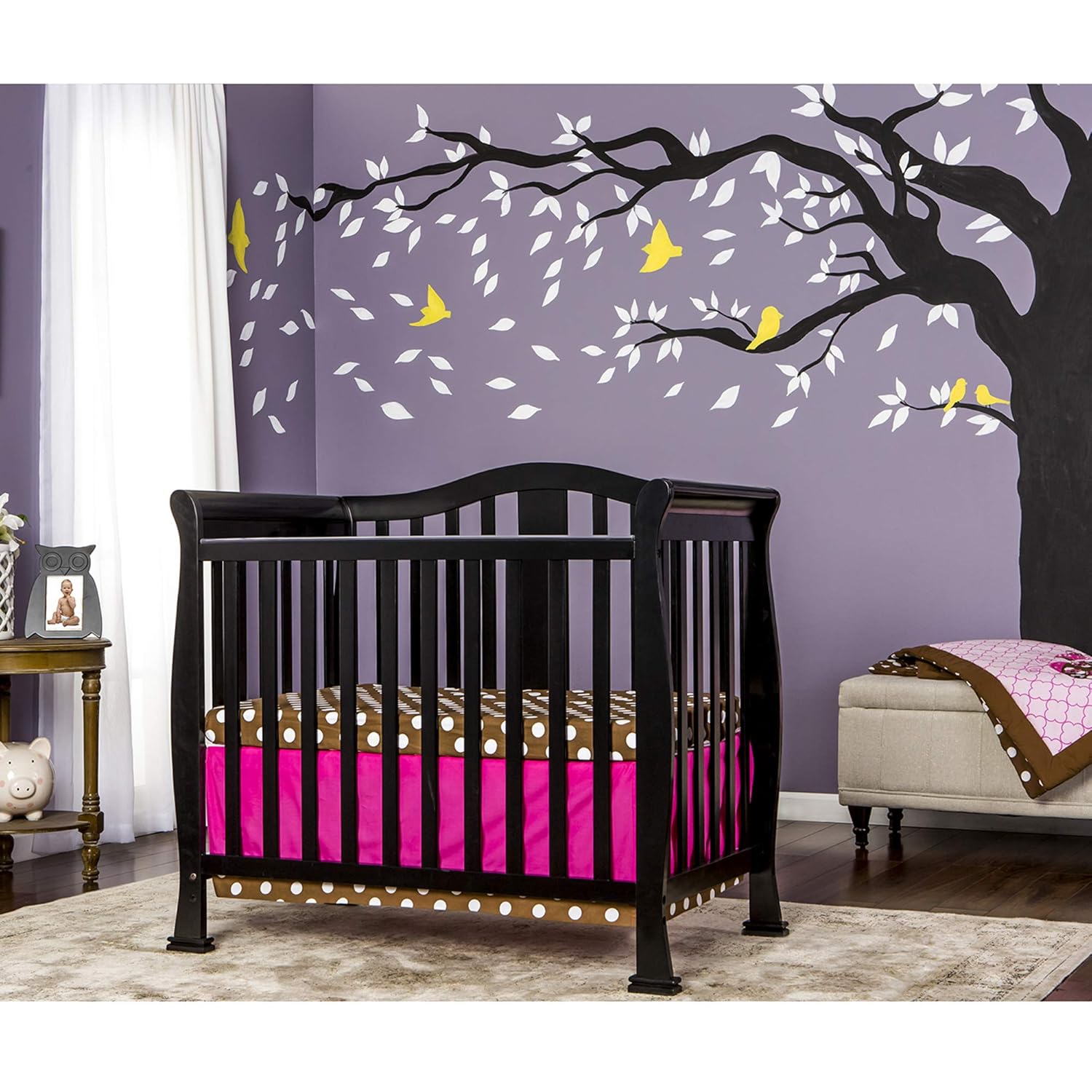 dream on me addison 4 in 1 convertible mini crib