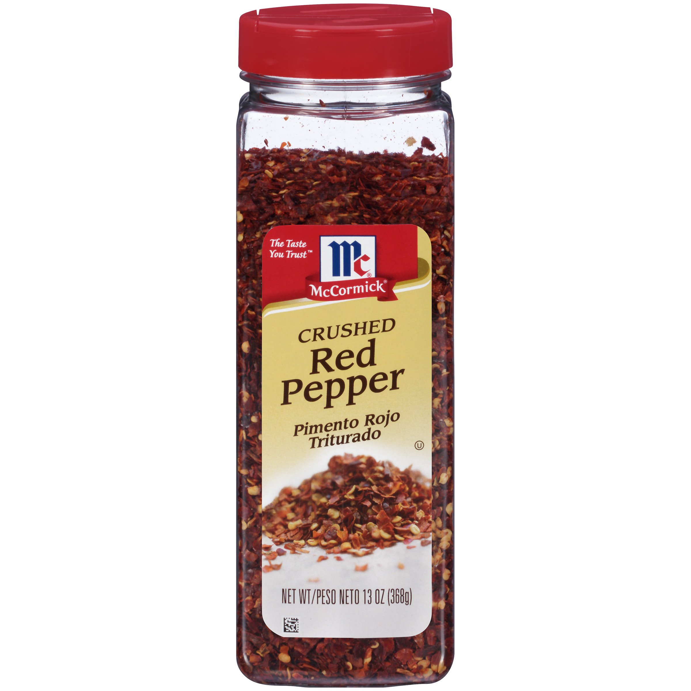 Double Cut Crushed Red Pepper 12 oz. Virtually No Seeds Red Pepper Flakes