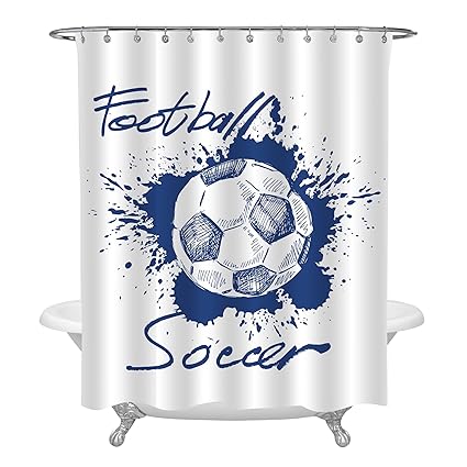 Amazon Com English Football Bathroom Accessories Soccer Themed