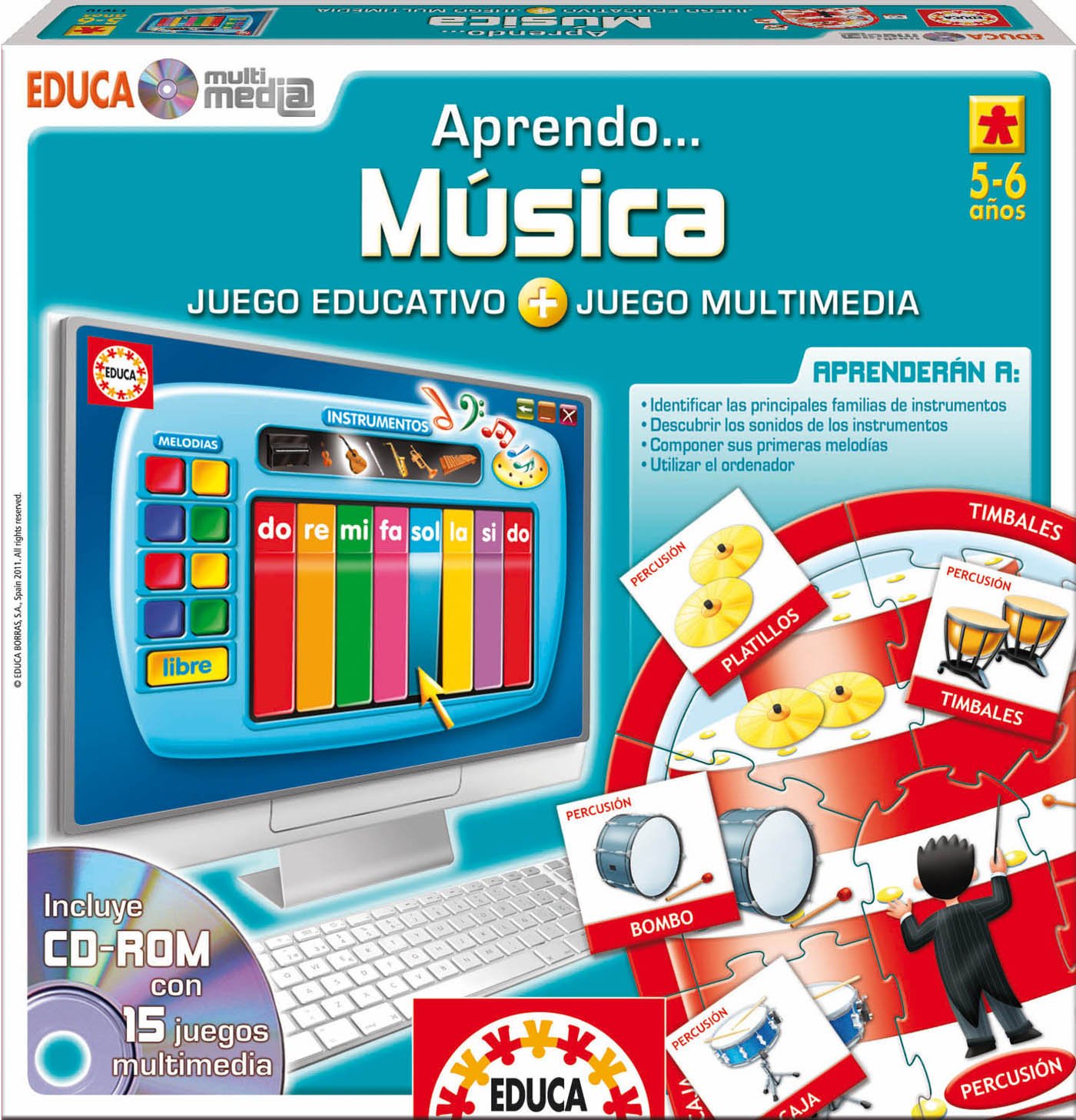 Educa Borrás Educa Multimedia Música