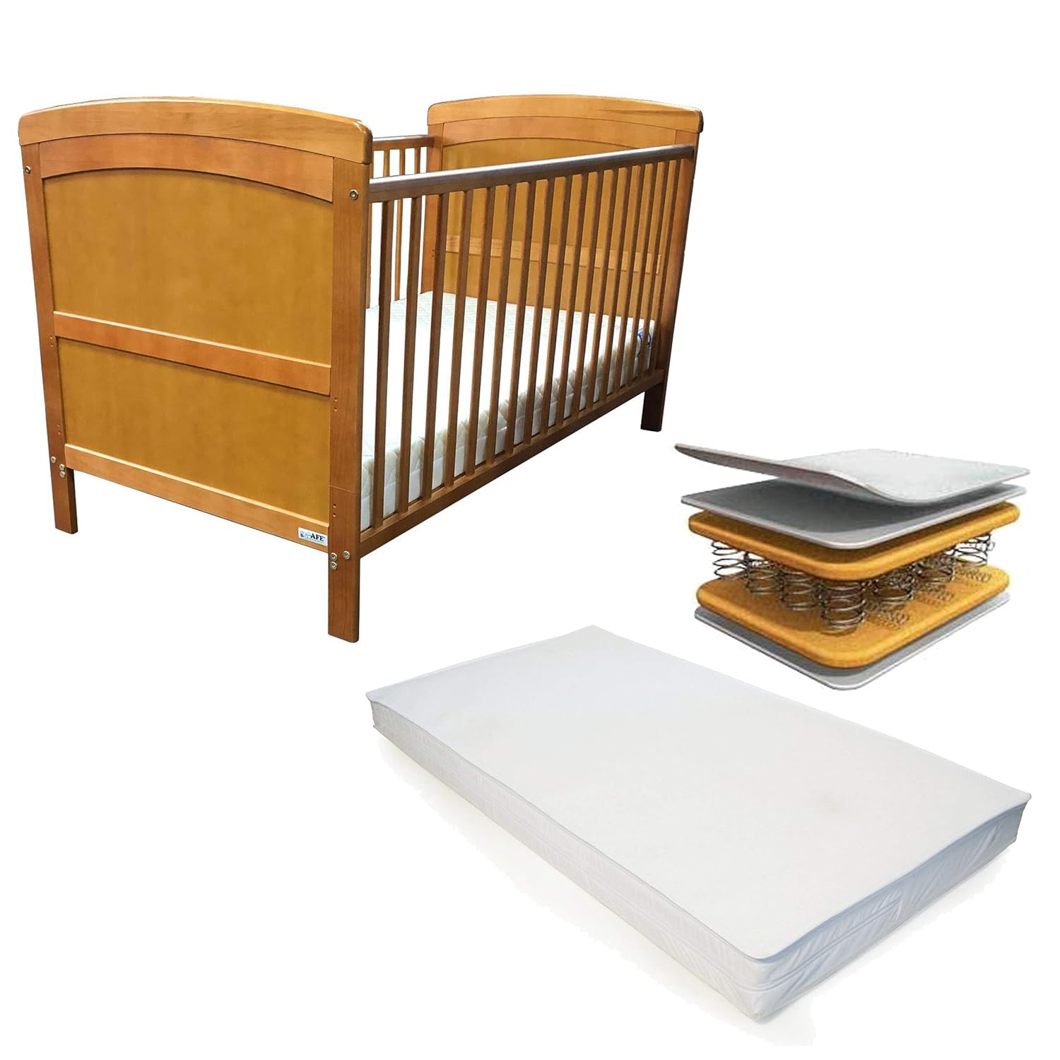 egg carrycot mattress size