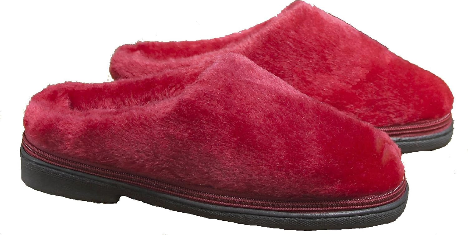 Microondas Zapatillas Cozy Toze (Pequeña Roja 36-38): Amazon.es ...