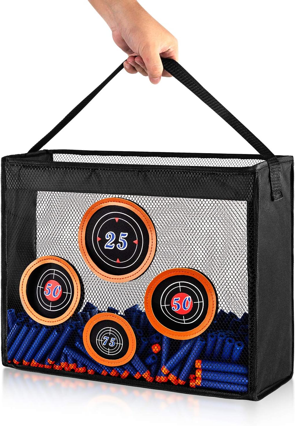 Afala Foam Blasters Portable Practice Target for Nerf Guns for Boys & Girls: Toys & Games