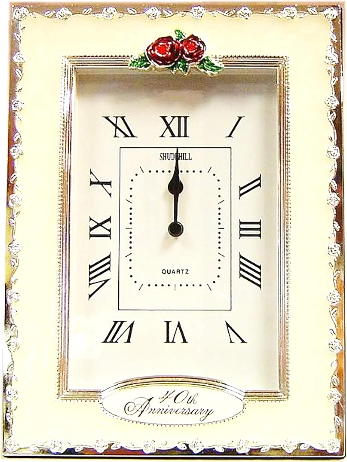 Happy 40th Ruby Wedding Anniversary Quartz