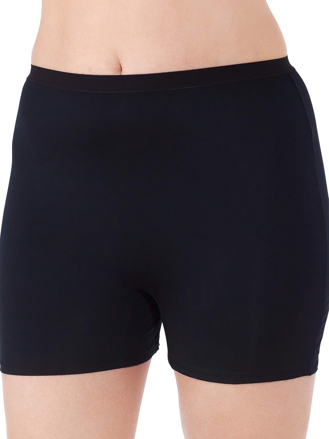 Fruit of the Loom Women's Plus Size Fit for Me 4 Pack Microfiber Slip Short Panties at  Women’s Clothing store