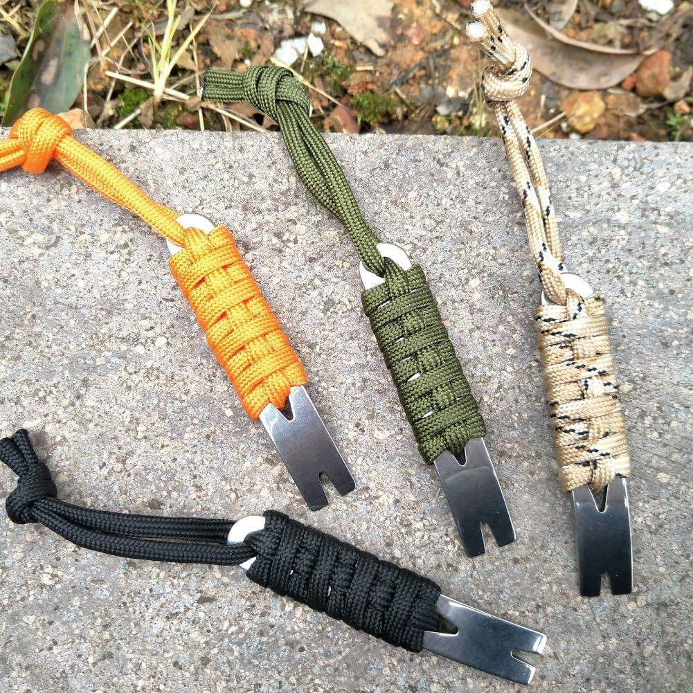 Portable Stainless Steel Crowbar Pry Bar Keychain Survival Kits 1 PCS