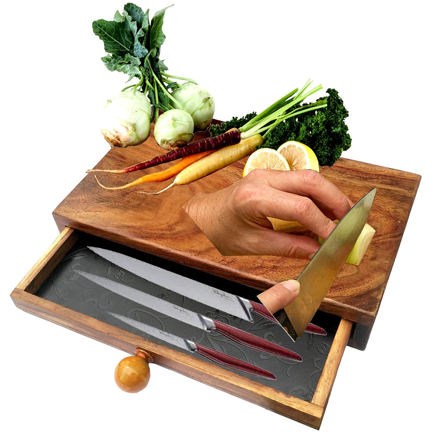 Buy Ssl Trust Me Eco Friendly Sheesham Wood Chopping Cutting