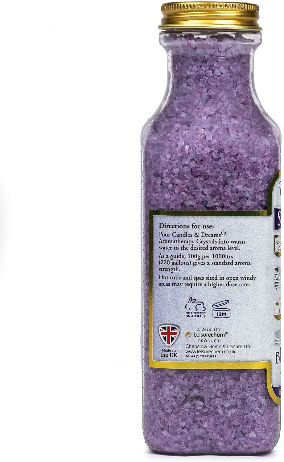 Candles and dreams Hot tub spa/ Bath aromatherapy scents crystals ( Black Pomegranate) Vegan (500g), 500 g (Pack of 1) - Image 5