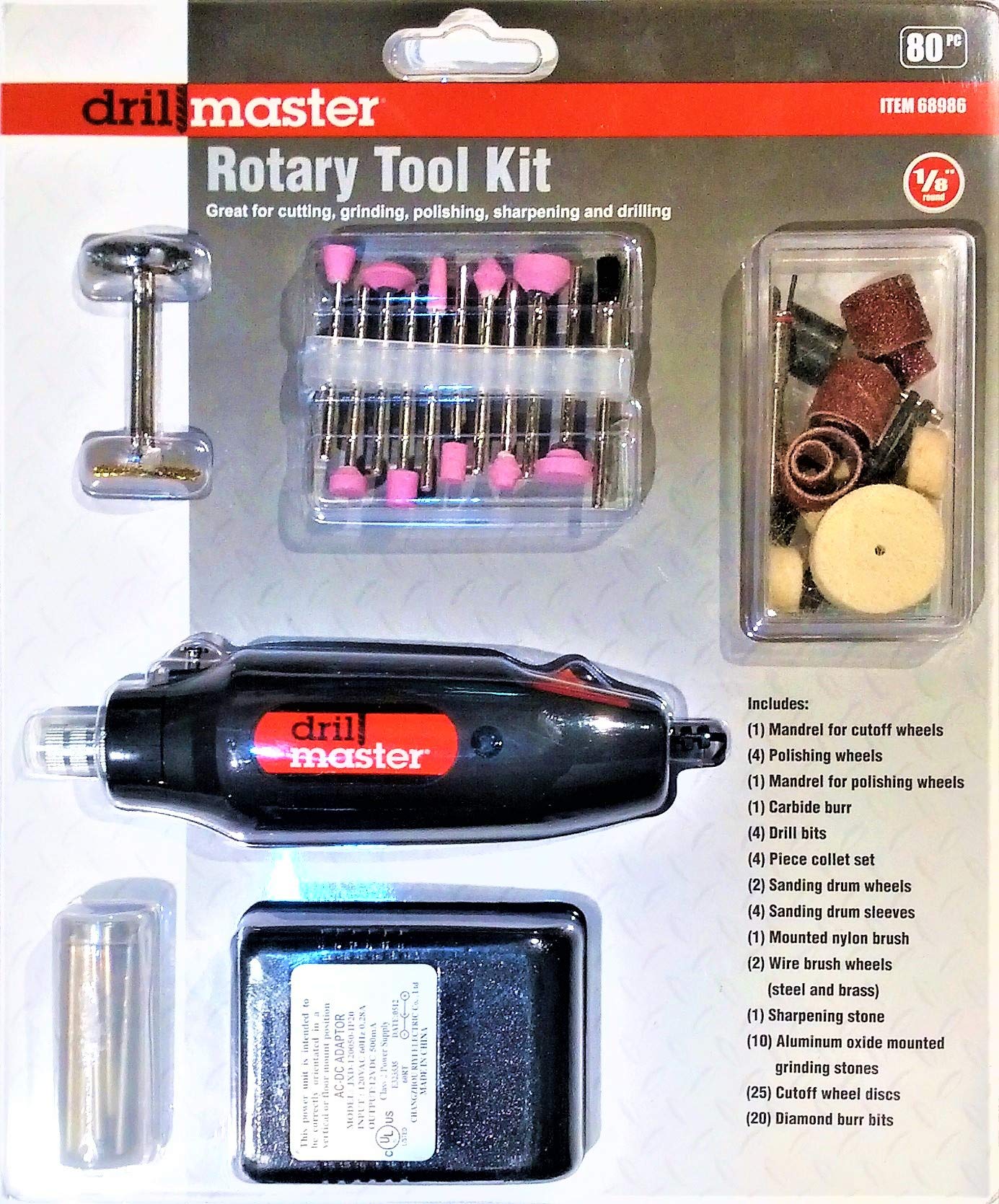 Drill Master Rotary Tool Kit 80 Pc Buy Online in United Arab