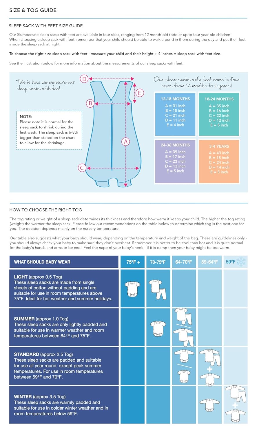 3.5 tog sleeping bag with sleeves