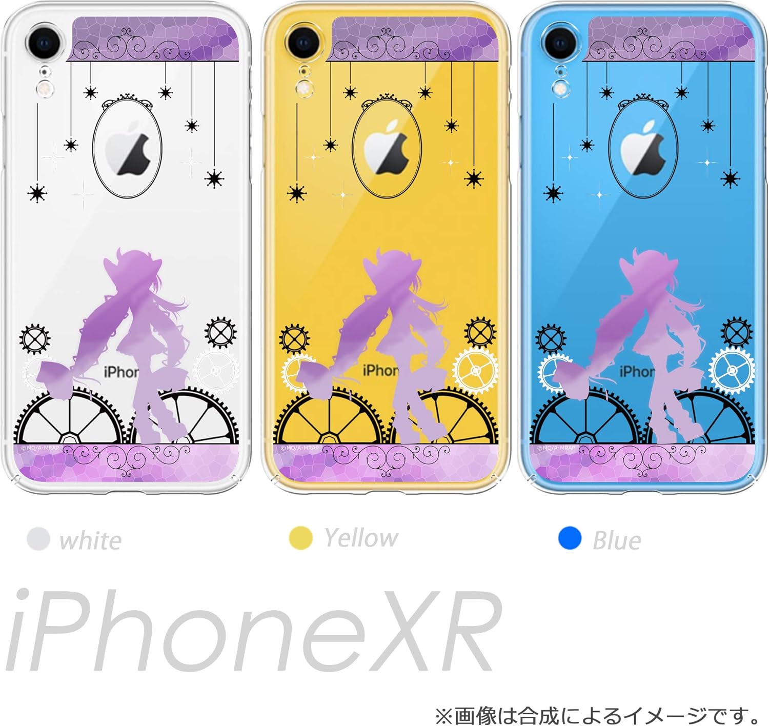 Amazon Hakuba キャラモード マギアレコード 魔法少女まどか マギカ外伝 深月フェリシア Iphone Xr ケース 6 1インチ対応 Iphone Xr ストラップ穴付き ワイヤレス 充電対応 軽量 薄型 Iphoneカバー クリア ハクバ 家電 カメラ