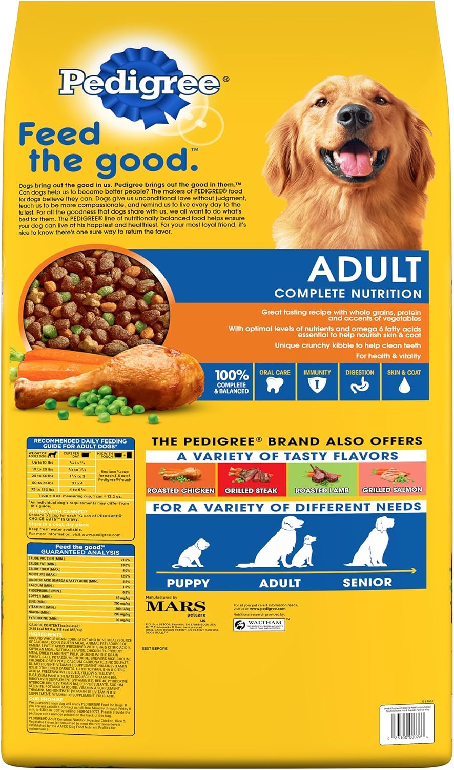 pedigree junior dog food