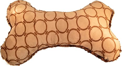 Amazon Com Happy Dog Happy Home Biscuit Cocoa Bone Shaped Pillow