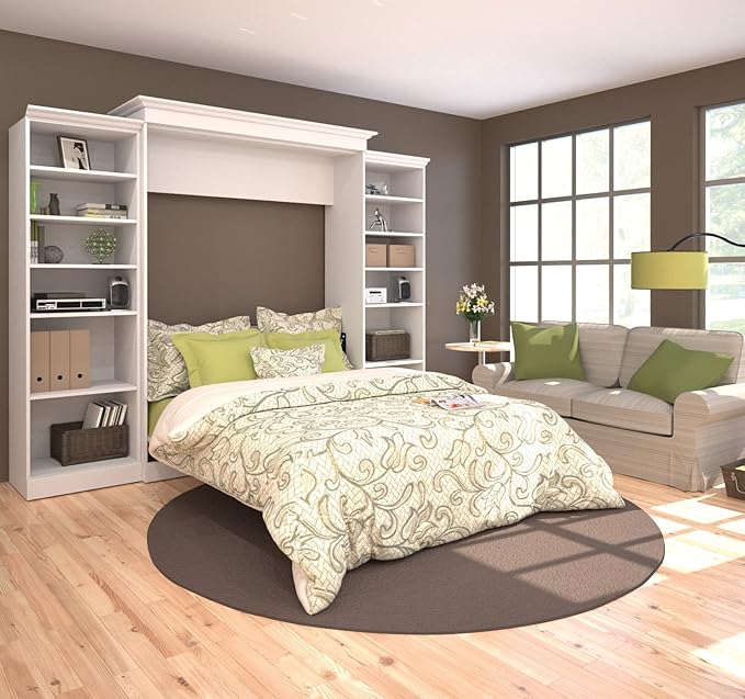 Amazon Com 115 En Reina Cama Con Unidades De Almacenamiento Para