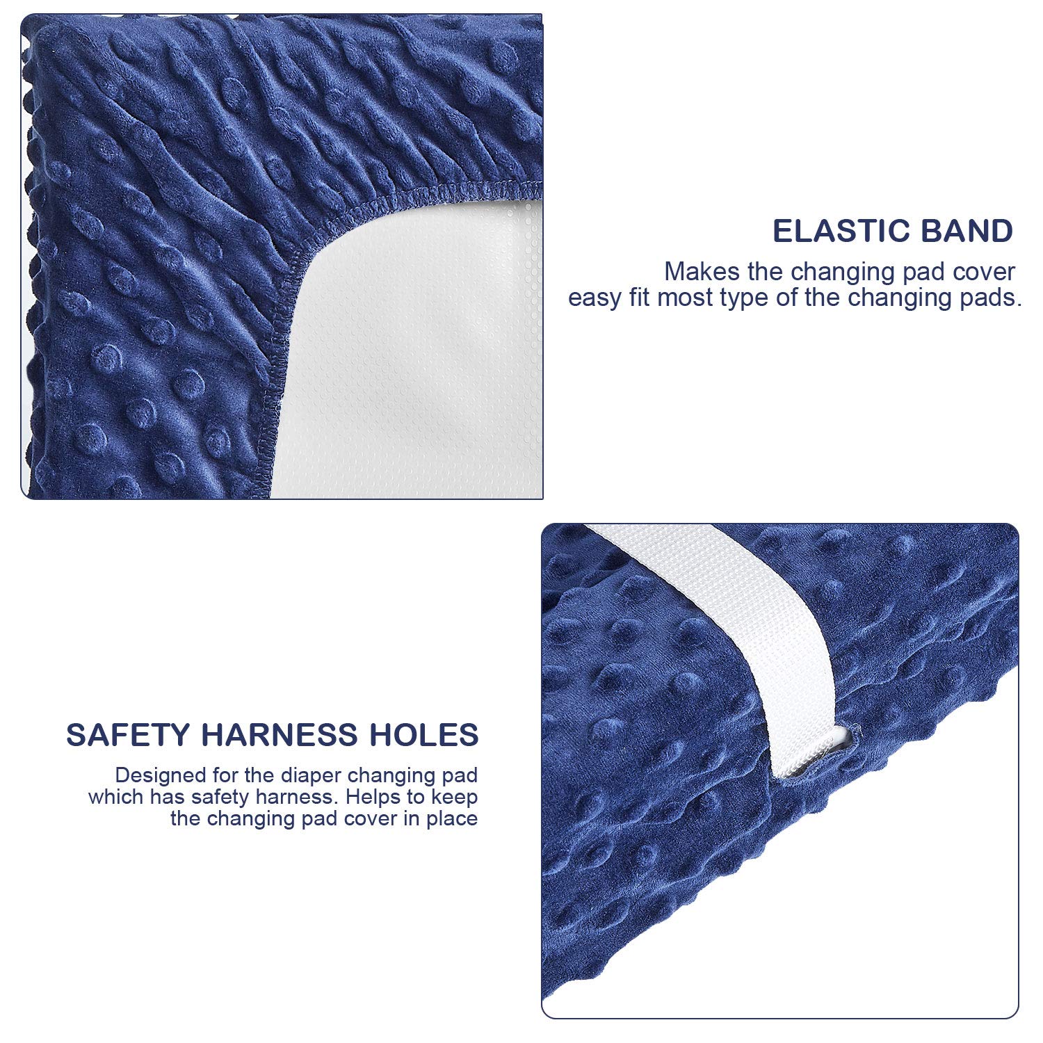 baby changing mat with harness