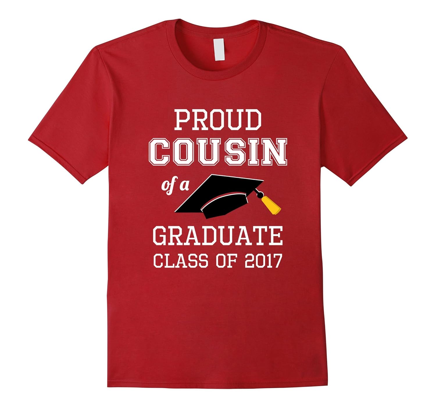 Proud Cousin Shirt Graduation Gift for Cousins Class of 2017CD Canditee