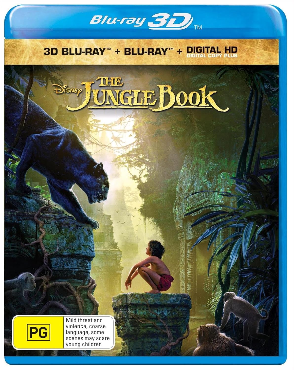 Amazon Com The Jungle Book Live Action 3d Blu Ray Jon Favreau Movies Tv