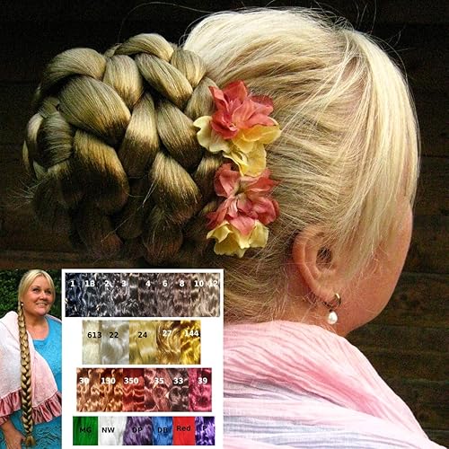 Amazon Com Bun Braid Hair Piece Custom Color Multi Styling Hair