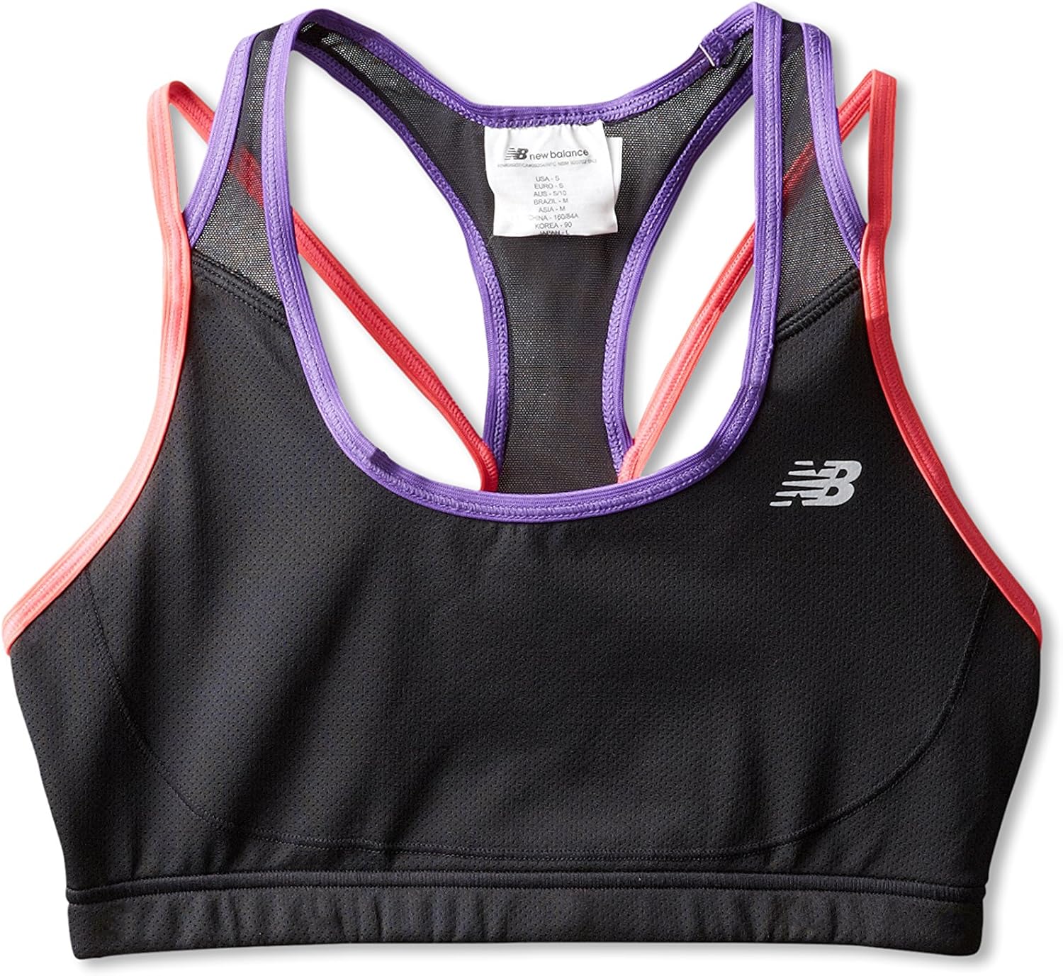 New Balance Women's Tonic Crop Sports Bra Clothing