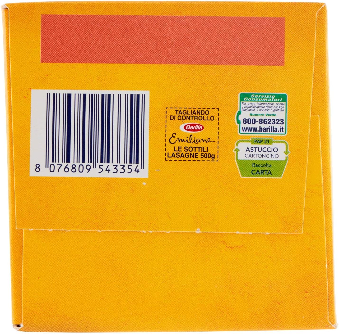 Barilla 274 Lasagne Le Sottili Size 500 Amazon De Kuche Haushalt