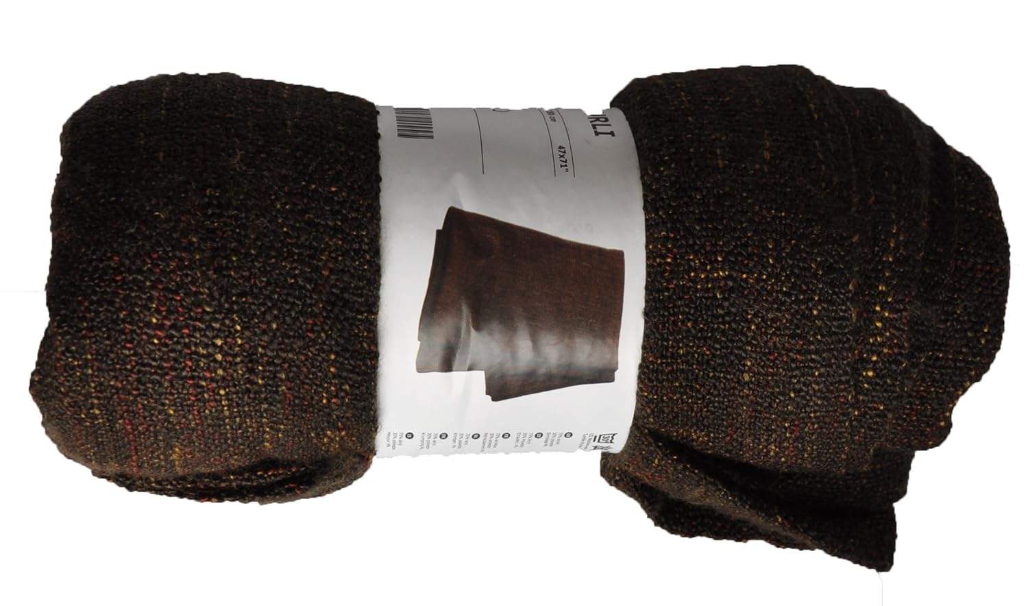 Ikea Gurli Throw Blanket Soft Blanket Brown 71x47 Couch Throws