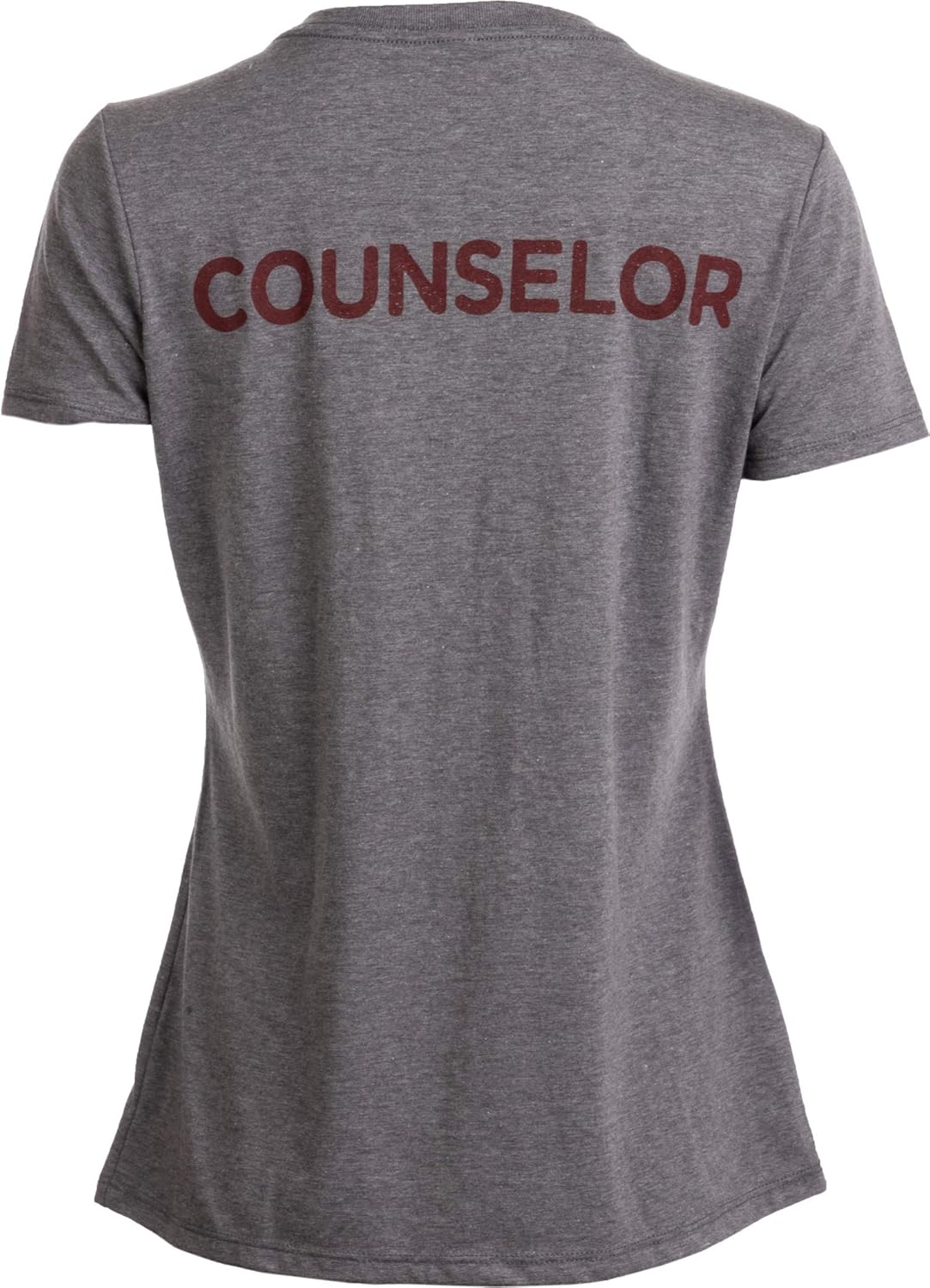 1980 Camp Crystal Lake Counselor | Funny 80s Horror Movie Fan Women Top T-Shirt: Clothing