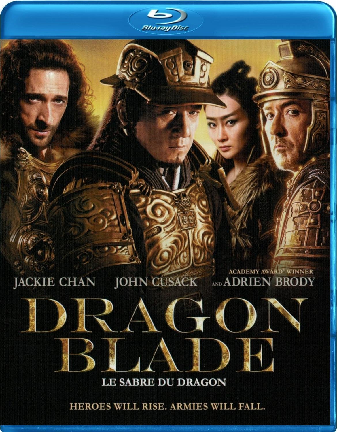 Amazon Com Dragon Blade Blu Ray Jackie Chan John Cusack Adrien Brody Movies Tv