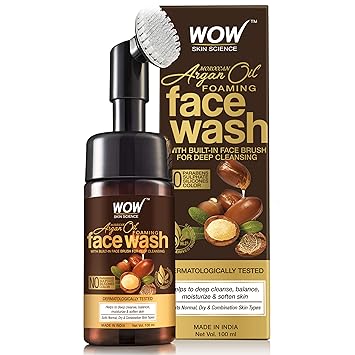 moroccan argan face wash