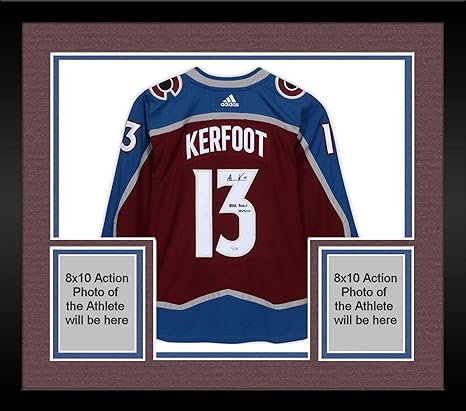 alex kerfoot signed jersey