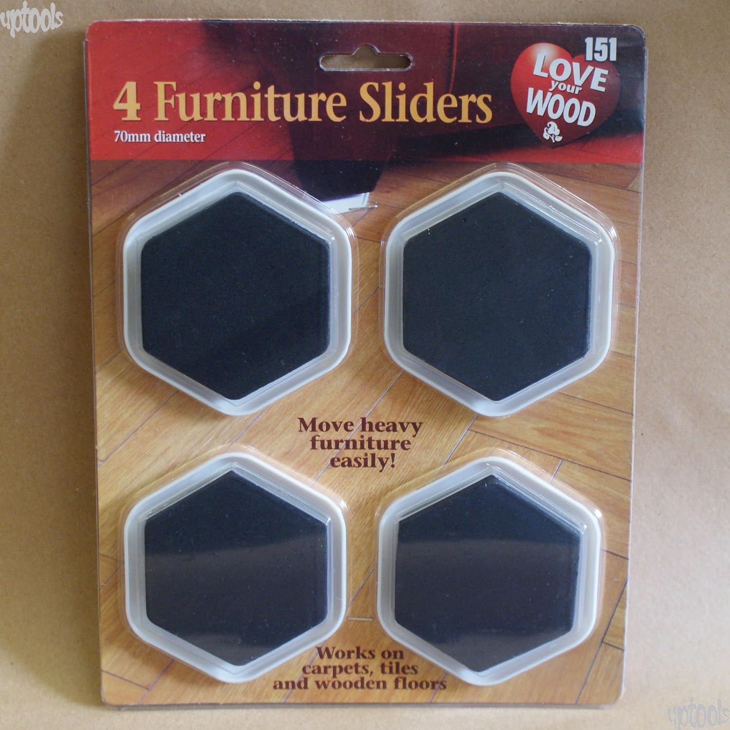 4 Furniture Sliders 70mm Diameter Amazon.co.uk Kitchen & Home