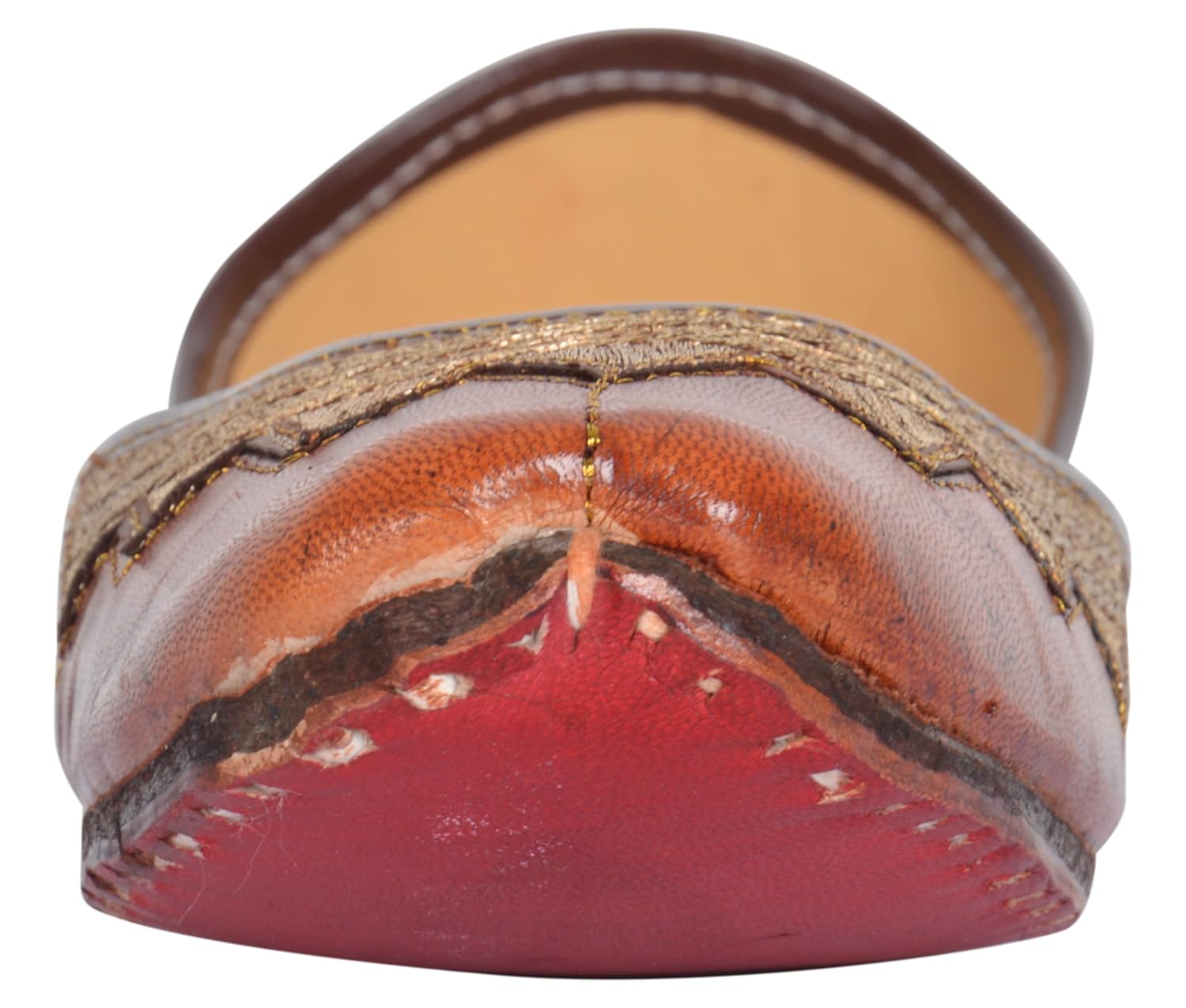 ampereus leather ethnic mojari/jutti for women's and girls