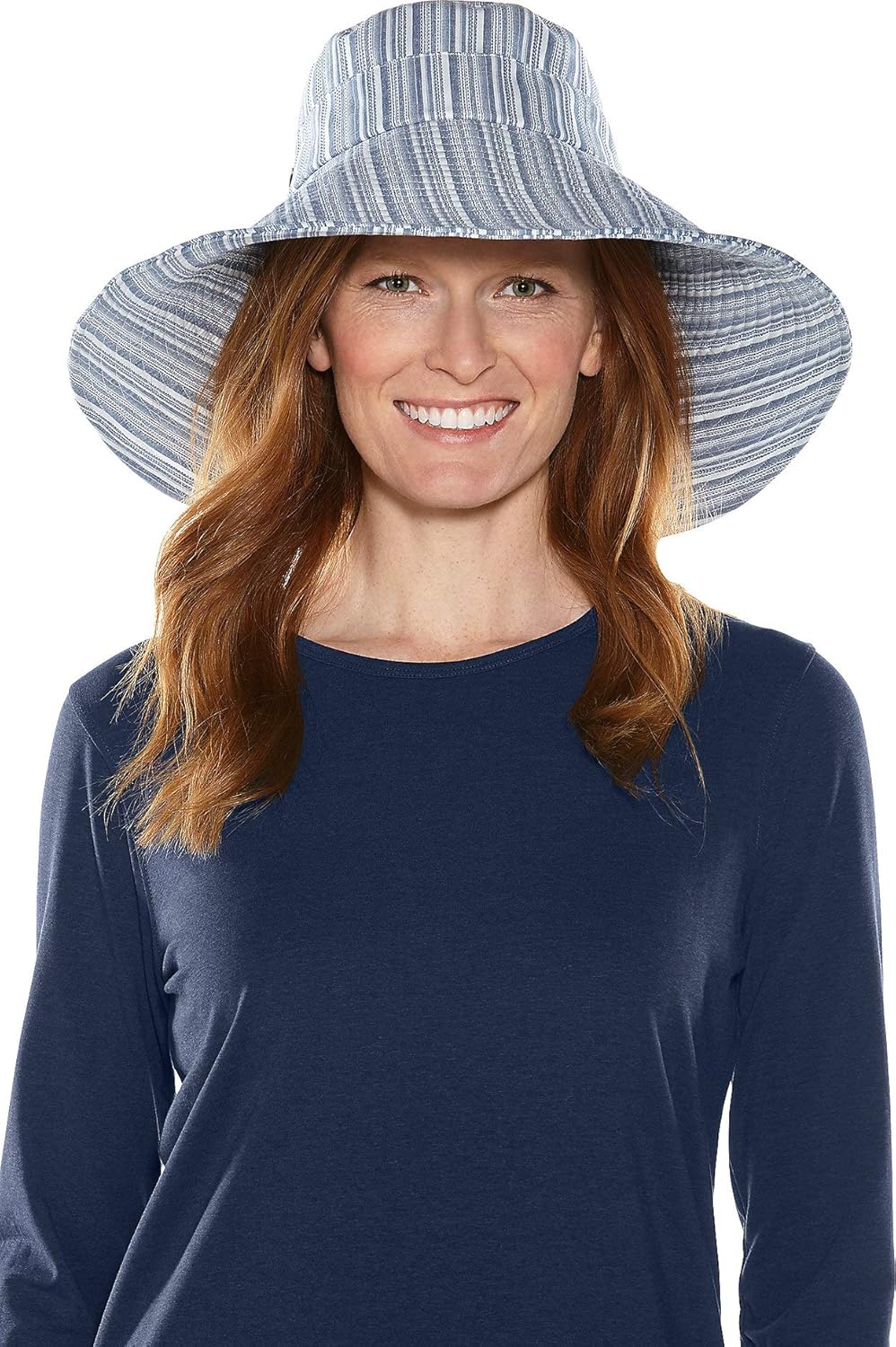 Coolibar UPF 50+ Women's Brittany Beach Hat Sun Protective (One Size