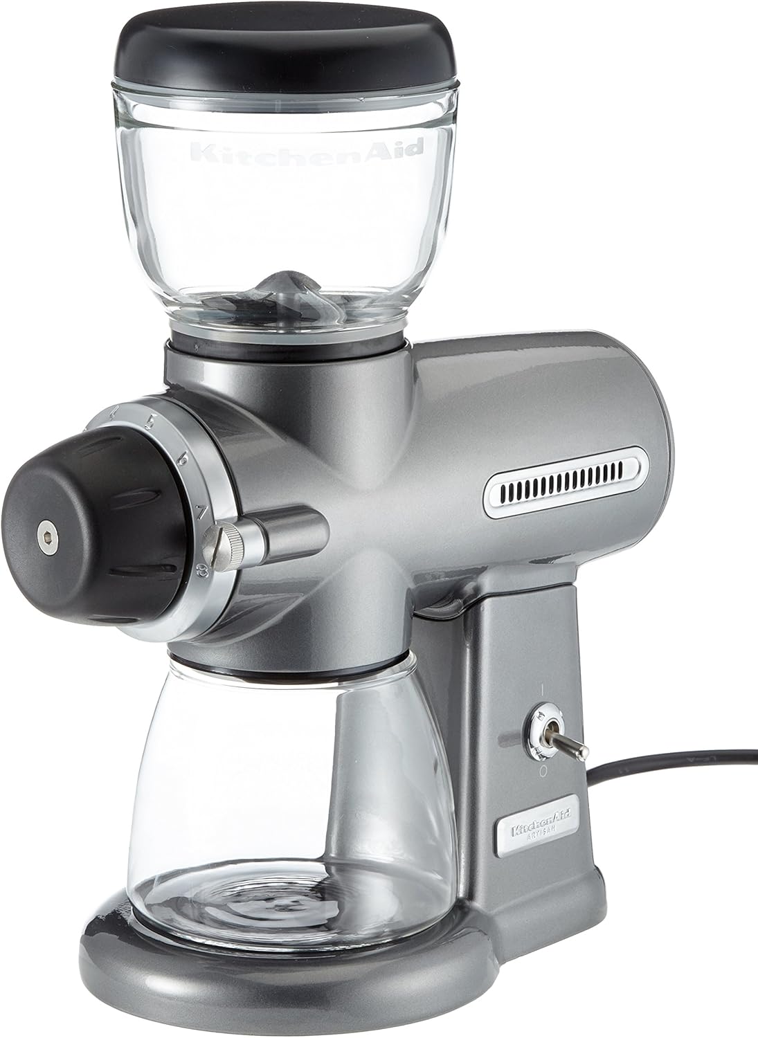 Amazon.de KitchenAid 5KCG100EPM Kaffeemühle Pro Metallic