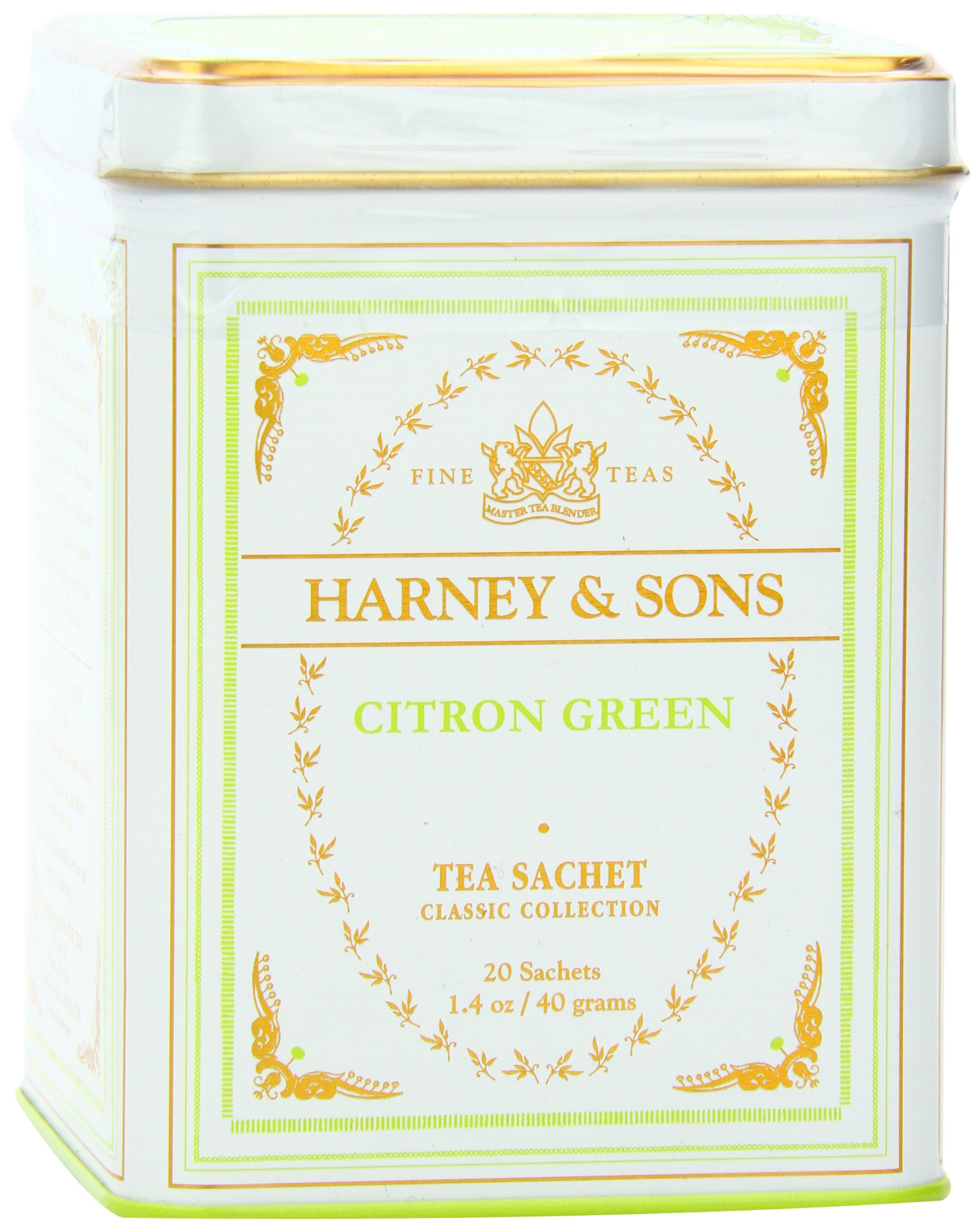 Harney & Sons White Tea, Dragon Pearl Jasmine, 20 Sachets