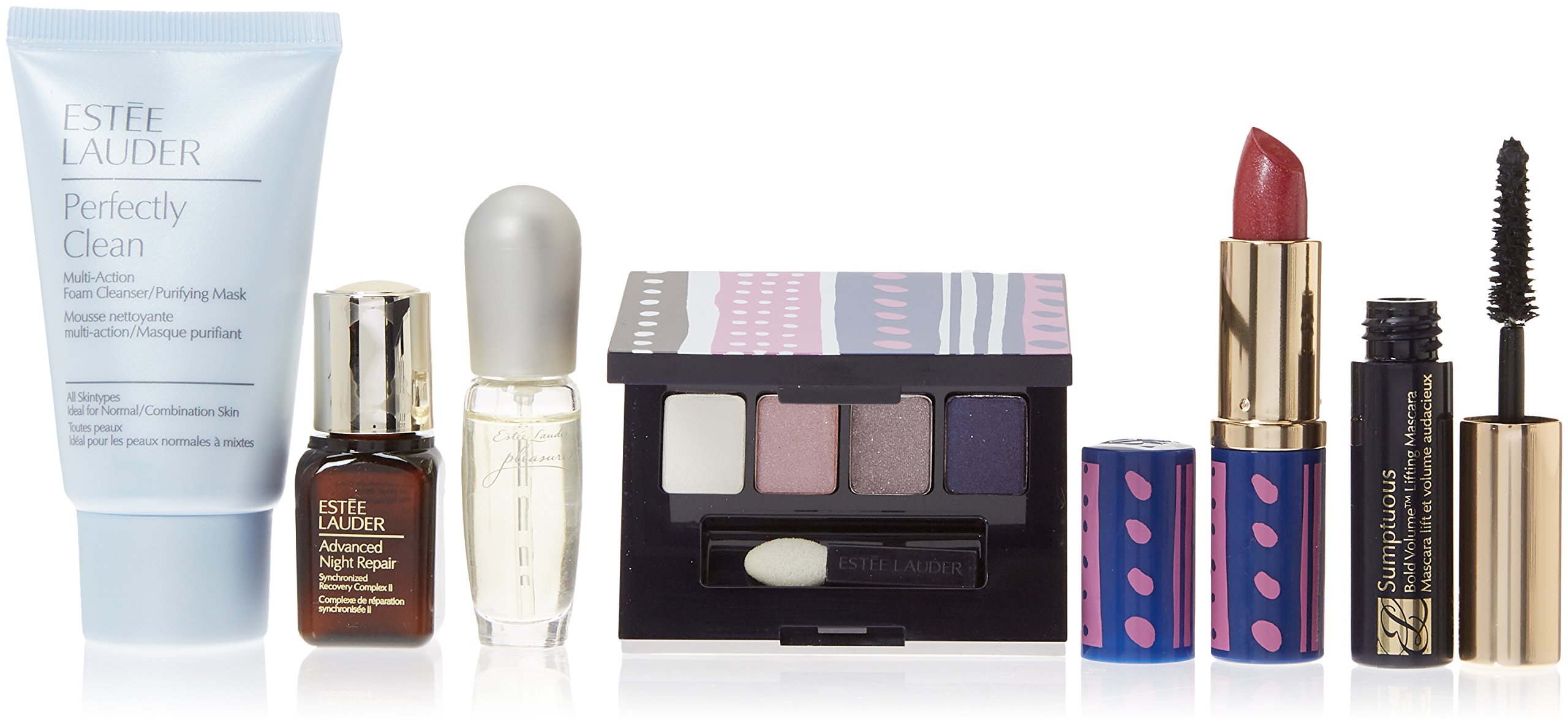 Estée Lauder Makeup Cosmetic Bag (Style2 (Blue White Purple)) Buy