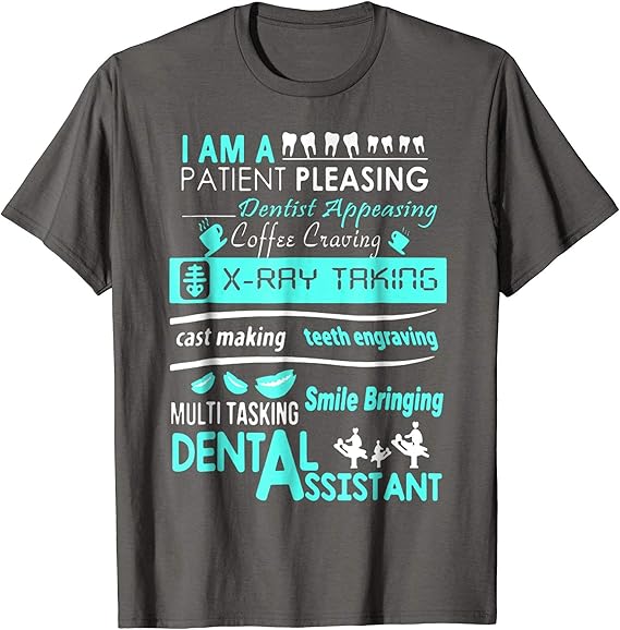 Amazon.com: Dental Assistant Shirts - Dental Assistant Job T-shirt