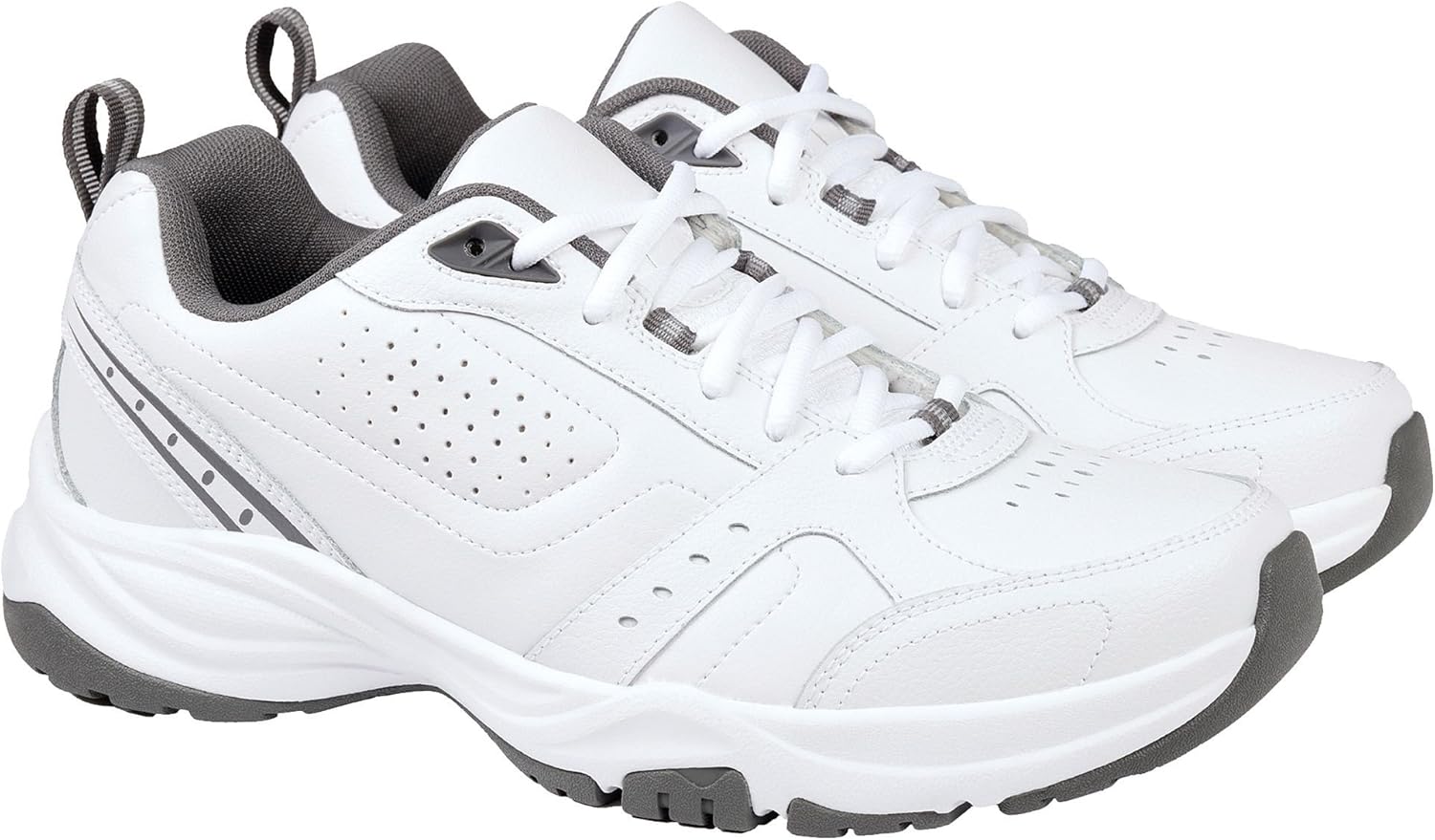 kirkland signature men's white athletic shoe size