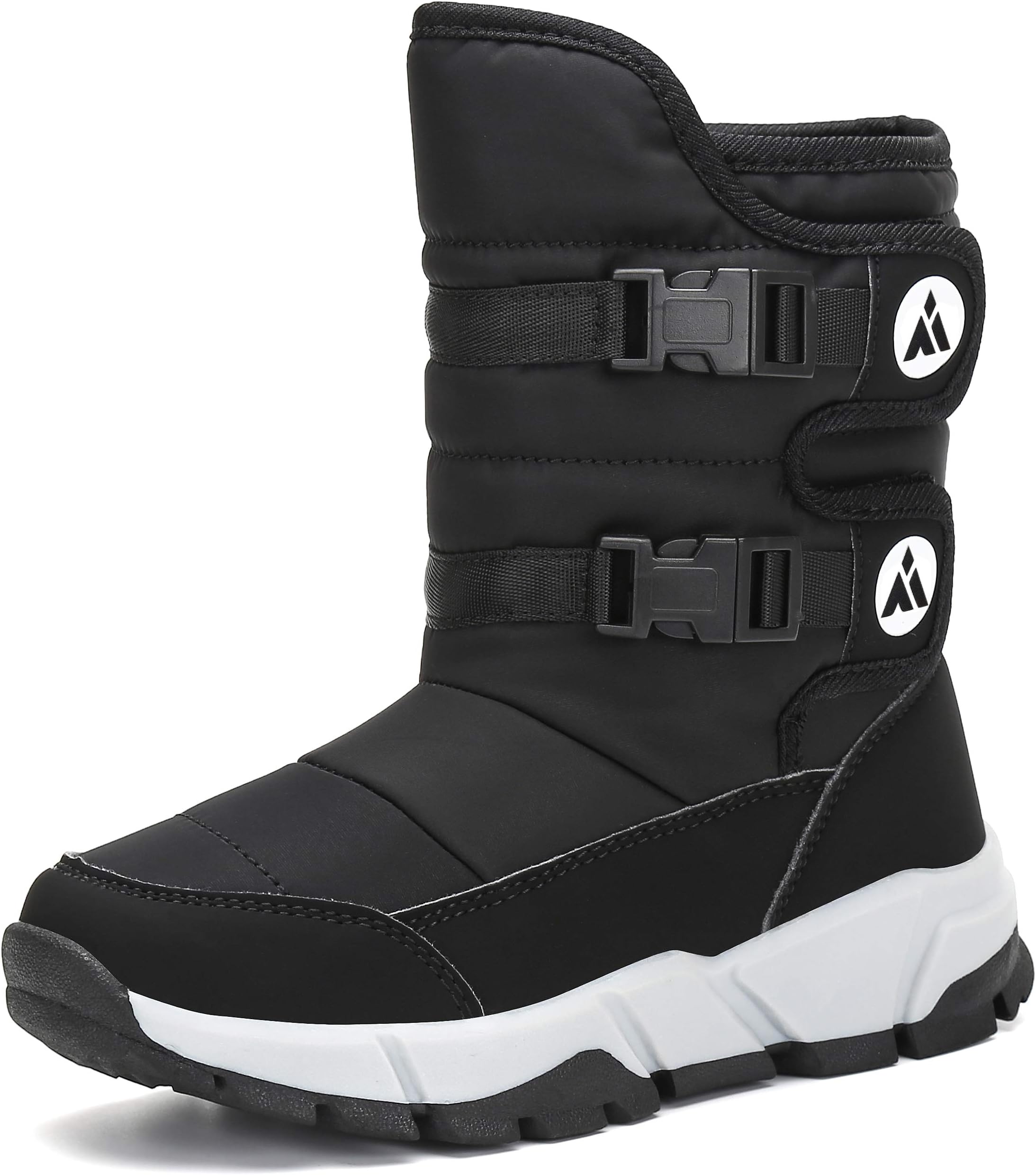katliu Warm Lined Snow Boots for Kids