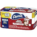 Charmin Ultra Strong Toilet Paper, 12 Mega Rolls = 48 Regular Rolls
