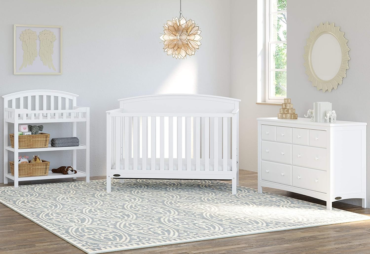 graco white dresser