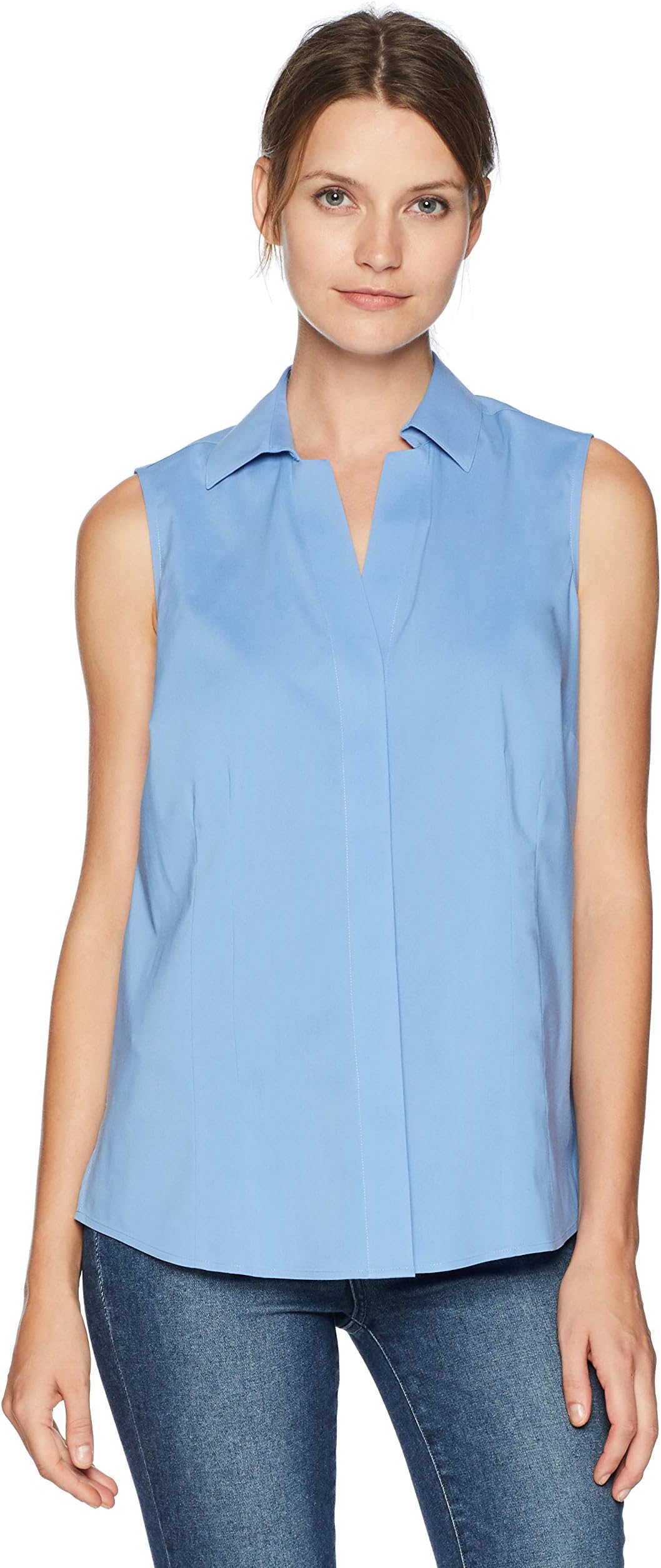 Foxcroft Women's Taylor Sleevless Non Iron Stretch Shirt