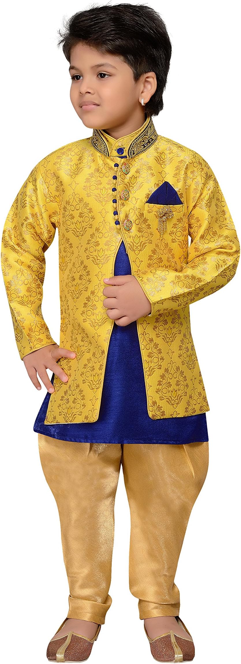 AJ Dezines Kids Indian Wear Bollywood Style Salwaar Sherwani for Boys