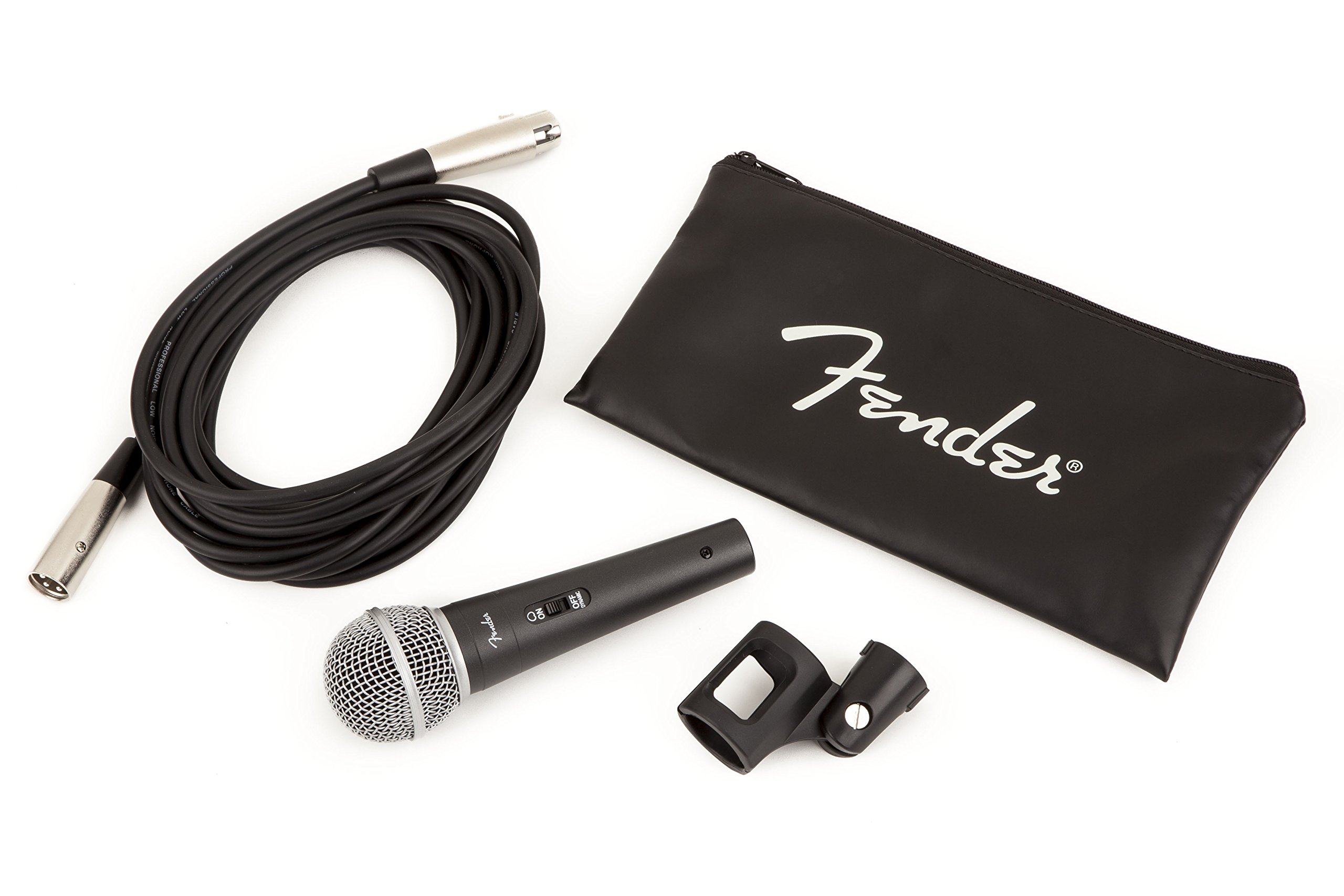 Fender P-52S Microphone Kit, Black