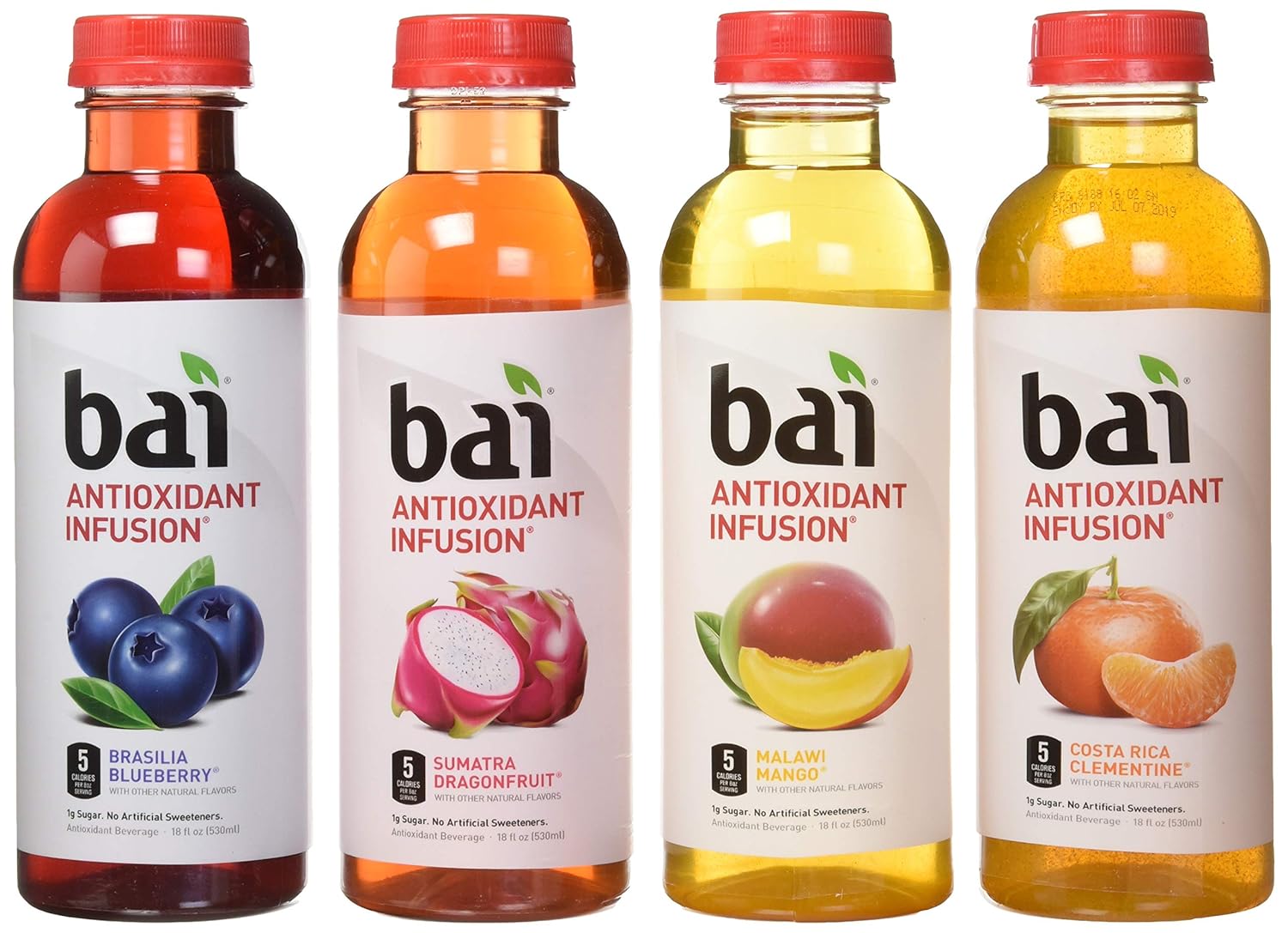 Are Bai Drinks Healthy 2018 Bai Flavored Water, Rainforest Variety Pack, Antioxidant Infused Drinks