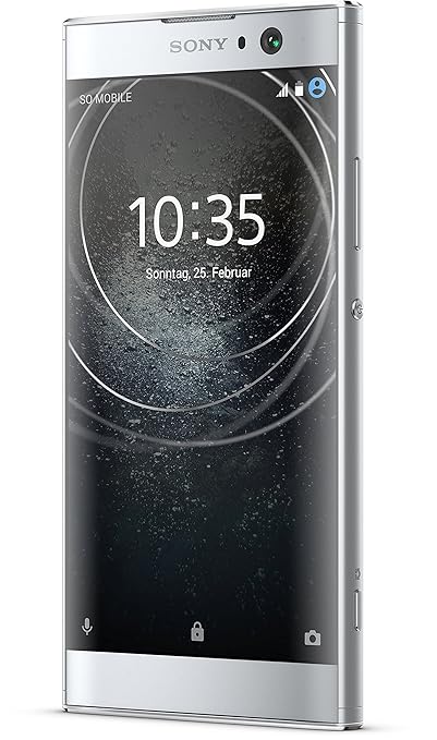 Sony Xperia XA2 Smartphone (13,2 cm (5,2 Zoll) Full HD Display, 32 GB Speicher, 3 GB RAM, Android 8.0) Silber - Deutsche Vers