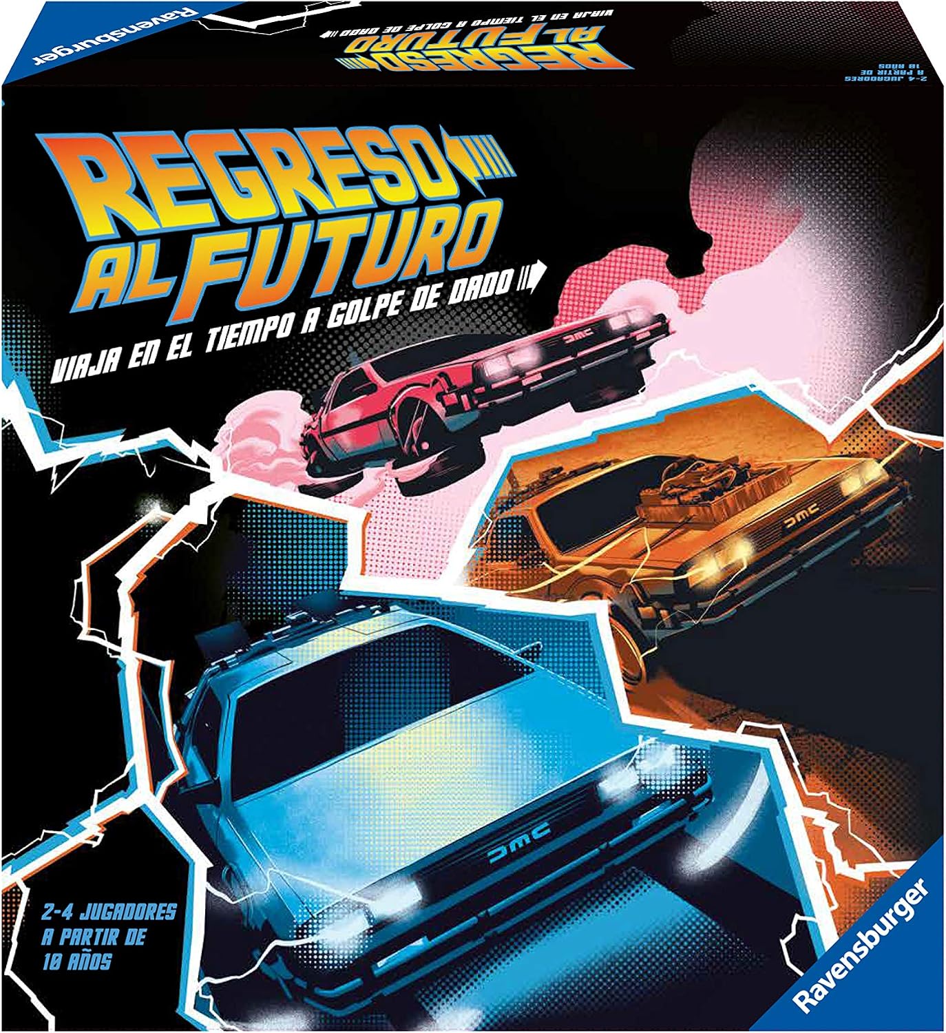 Ravensburger - Back To The Future, Spanish Version, Light Strategy Game, 2-4 Players, Recommended Age 10+, Multicolor (26894)