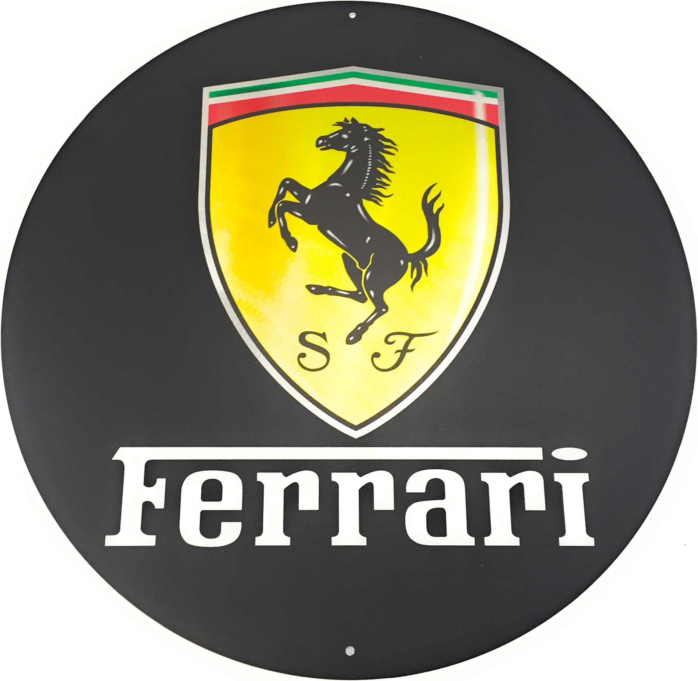 Ferrari 14" Round Wall Sign