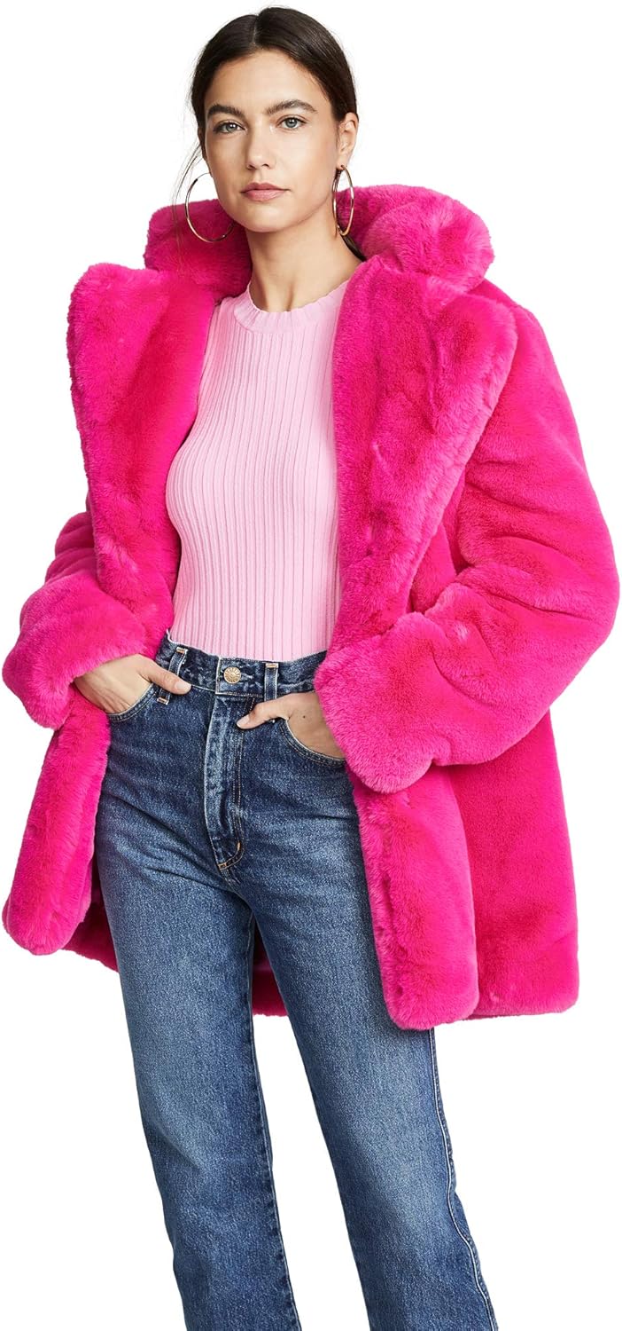 fuschia coat